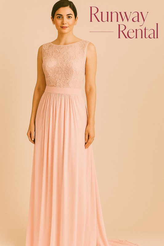 Blush Dress by Adrianna Papell