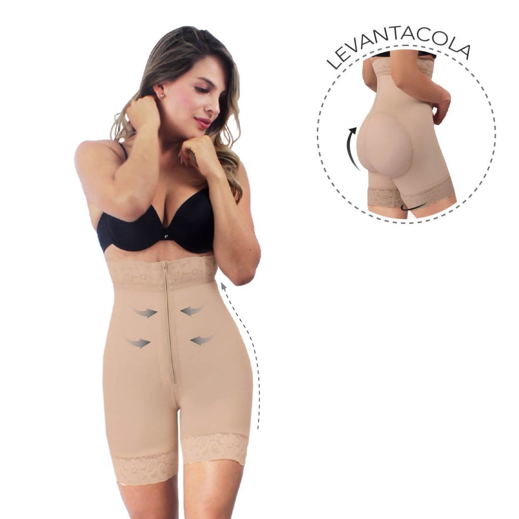 Panty de tiro alto, levanta cola.