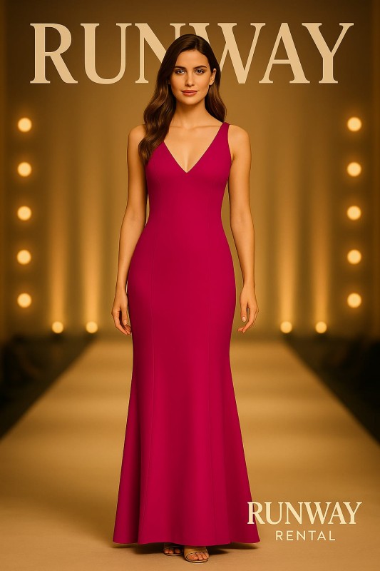 Vestido DB Studio color rosado tipo A talla 4